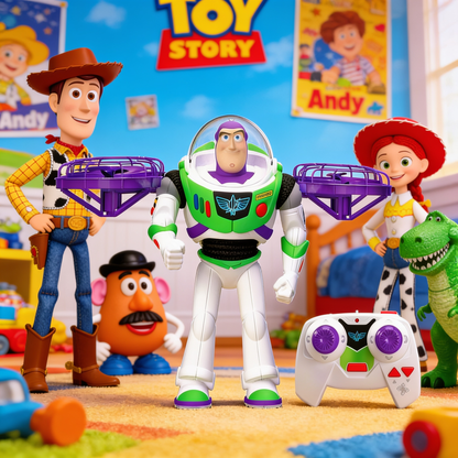 Buzz Lightyear Flying RC Action Figure