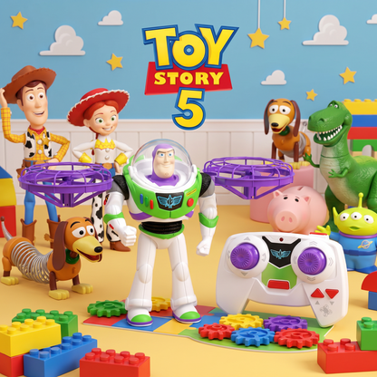 Buzz Lightyear Flying RC Action Figure